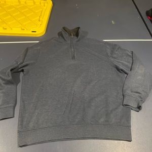 Van Heusen Long-Sleeve Navy Quarter Zip